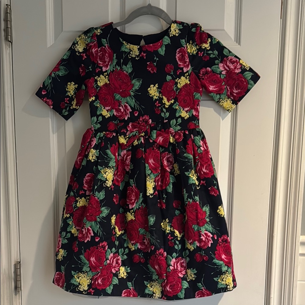 Janie and jack floral dress size 8